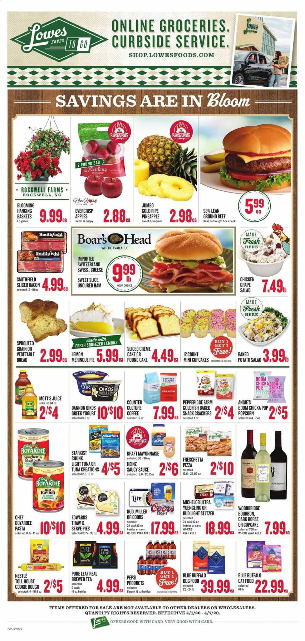Lowes Foods Weekly Ad & Flyer April 1 to 7