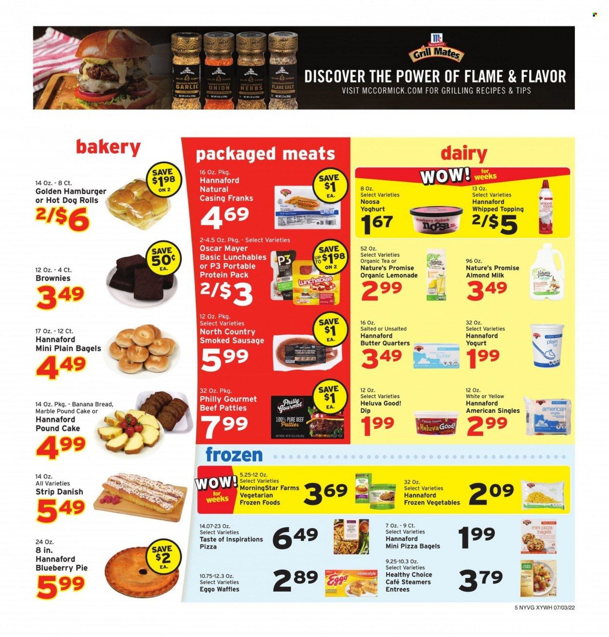 Hannaford (NY) Weekly Ad Flyer July 4 to July 11