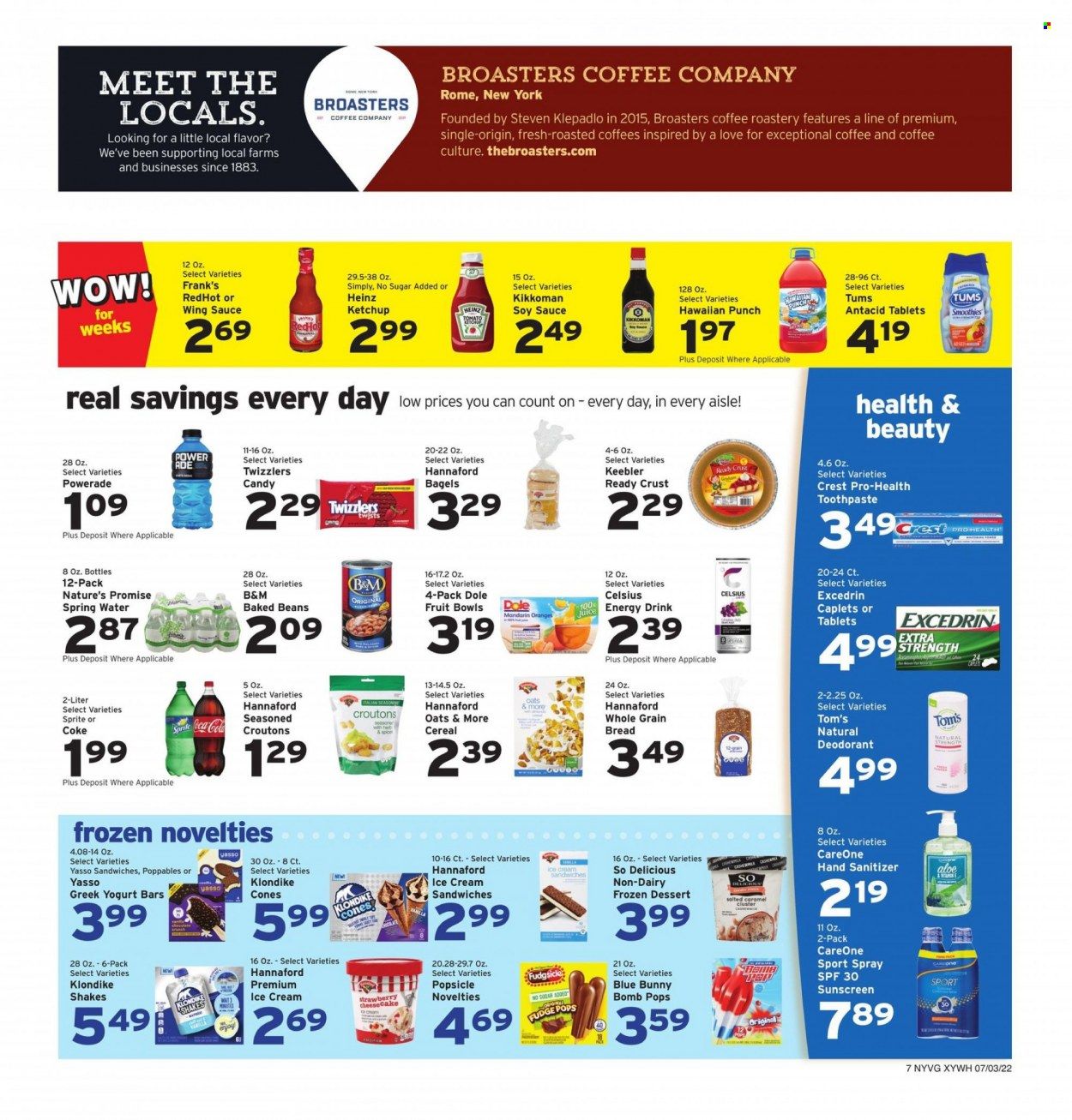 Hannaford (NY) Weekly Ad Flyer July 4 to July 11