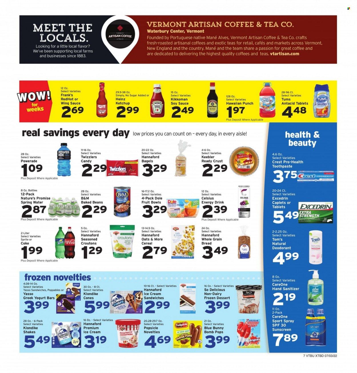 Hannaford (VT) Weekly Ad Flyer July 4 to July 11