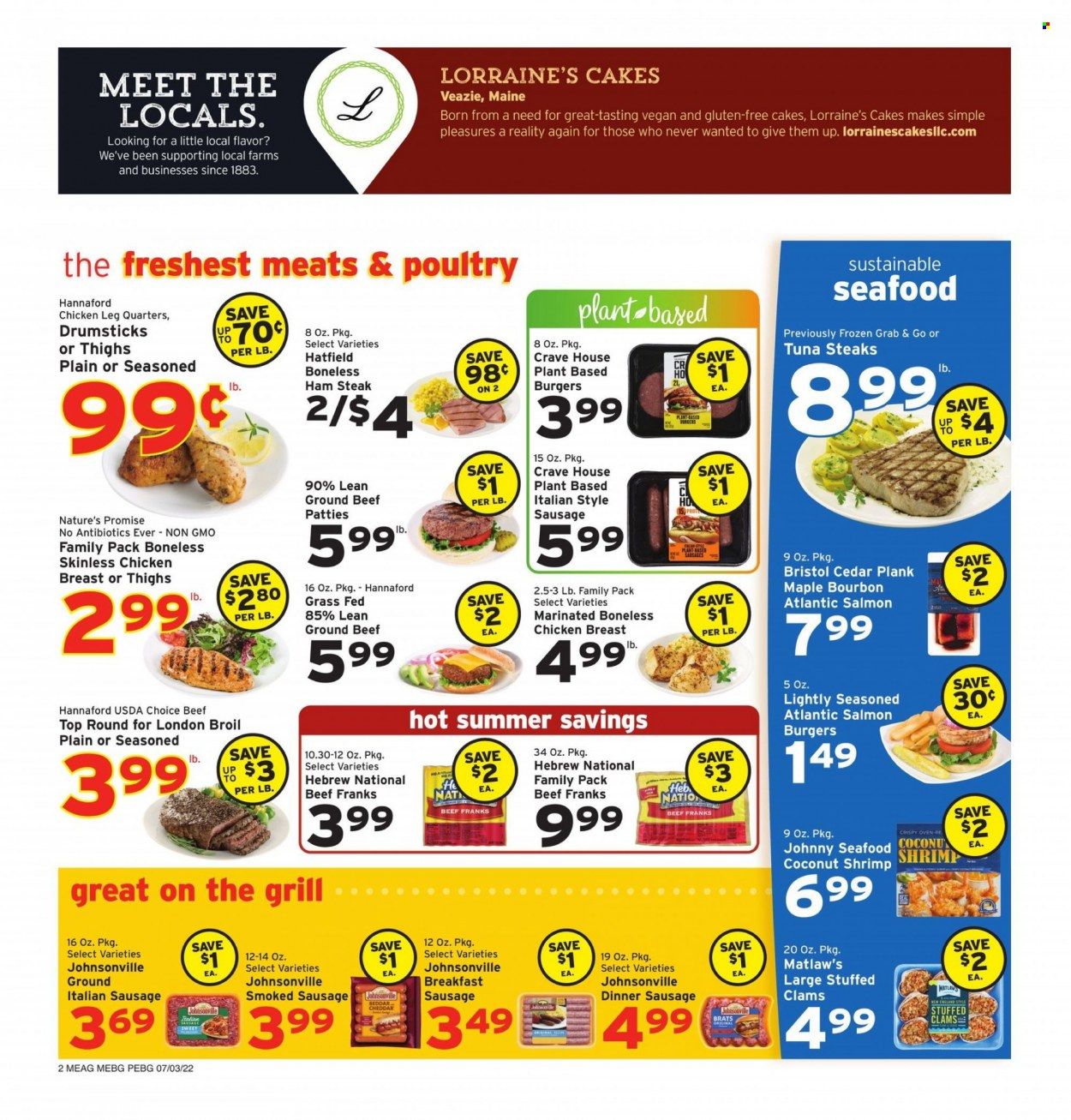 Hannaford (ME) Weekly Ad Flyer July 4 to July 11