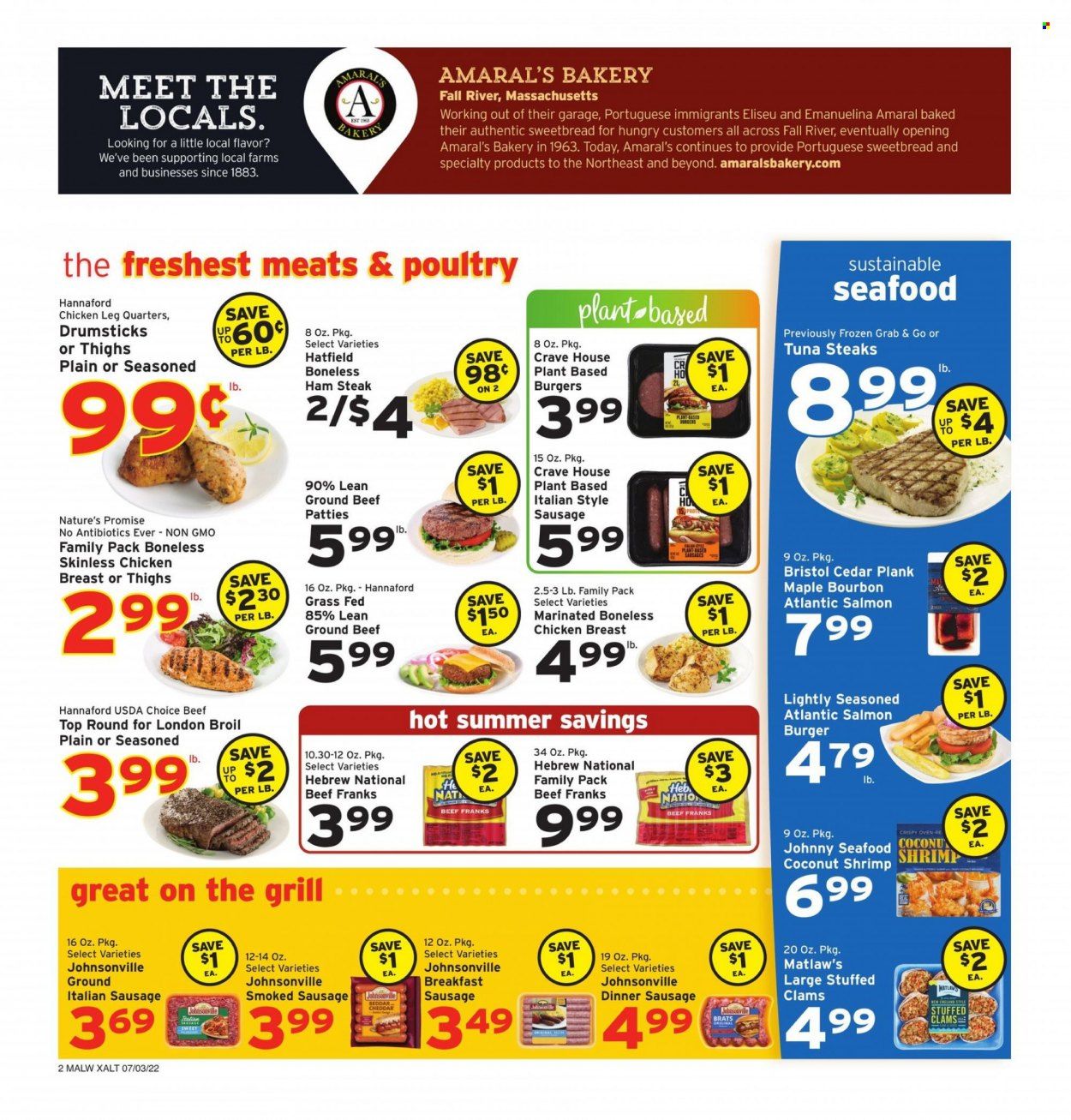 Hannaford (MA) Weekly Ad Flyer July 4 to July 11