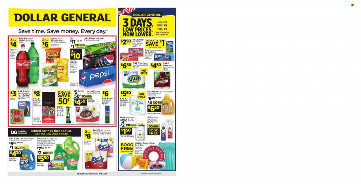 Dollar General Weekly Ad Flyer July 4 to July 11