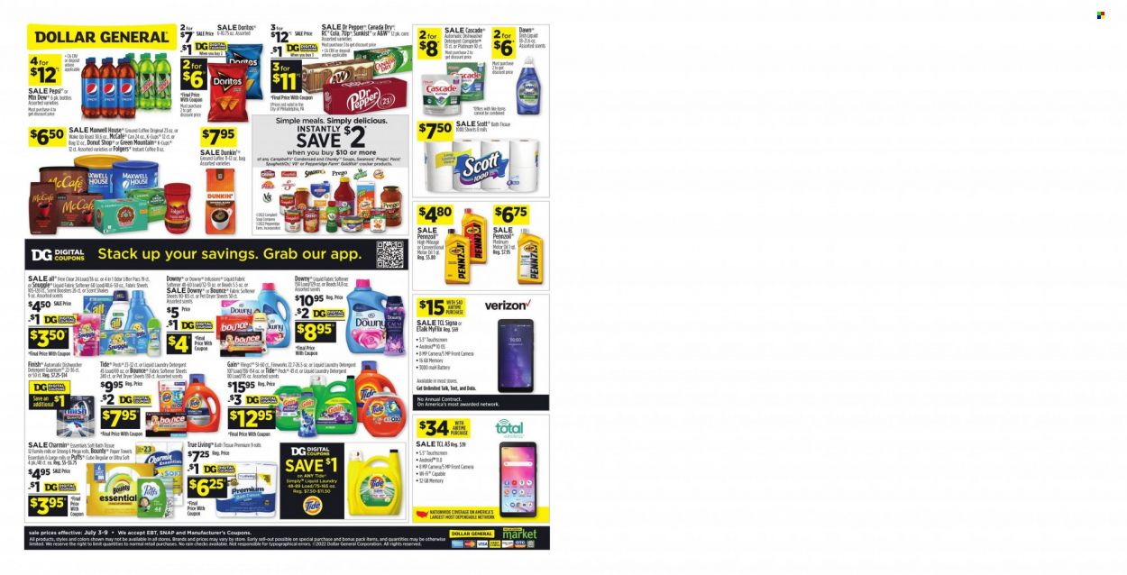 Dollar General Weekly Ad Flyer July 4 to July 11