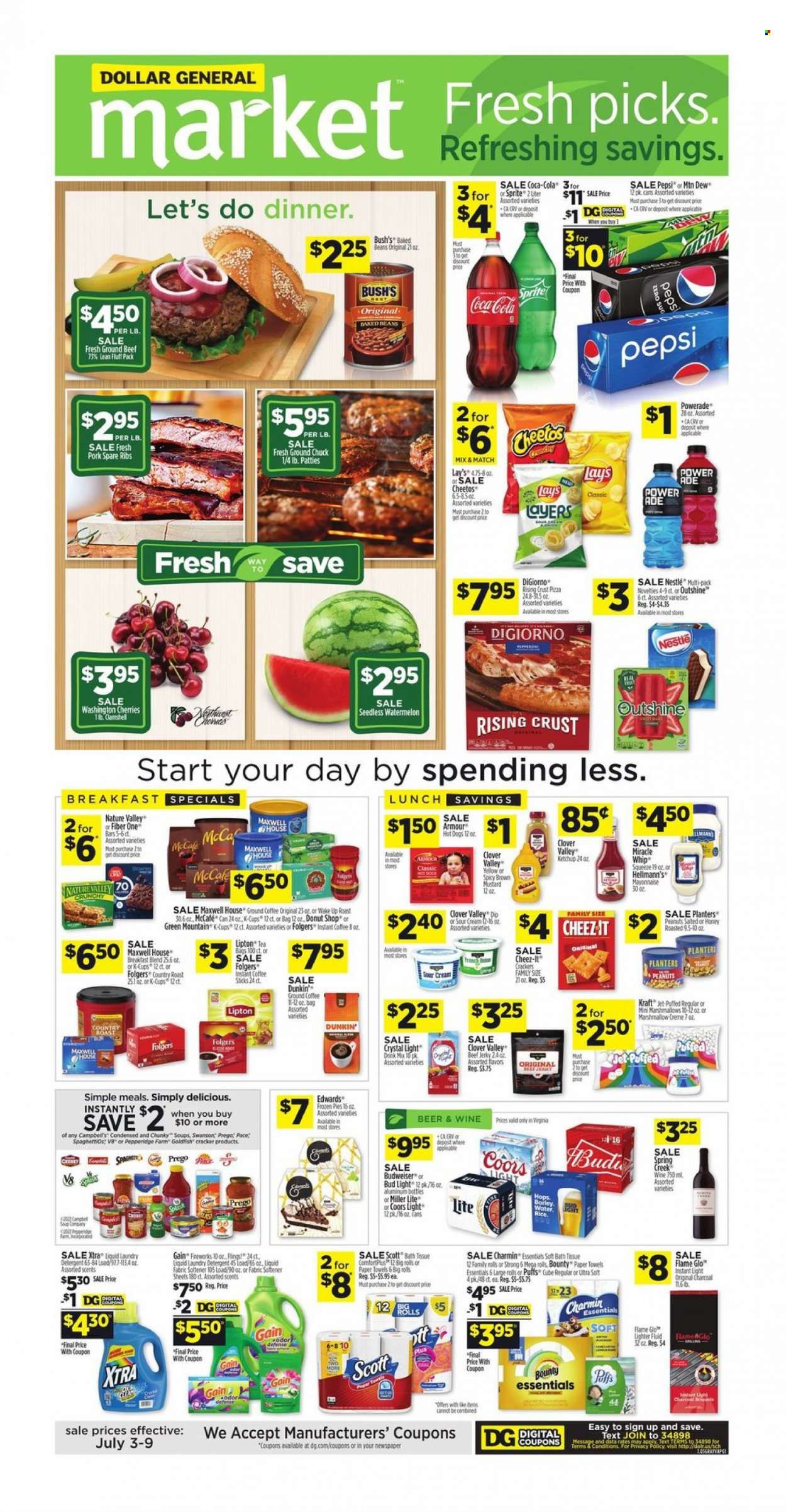 Dollar General (TX, VA) Weekly Ad Flyer July 4 to July 11