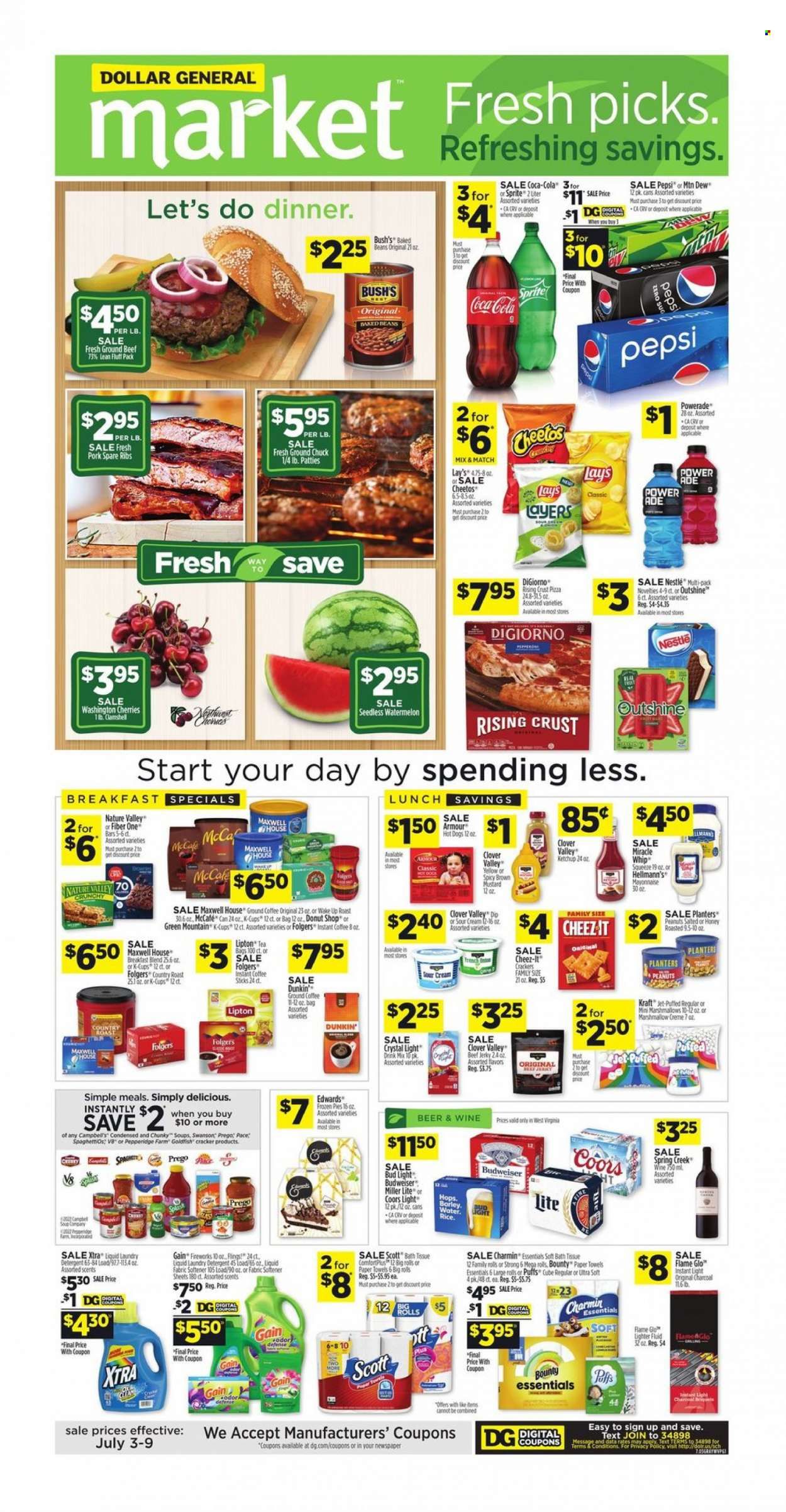 Dollar General (WV) Weekly Ad Flyer July 4 to July 11