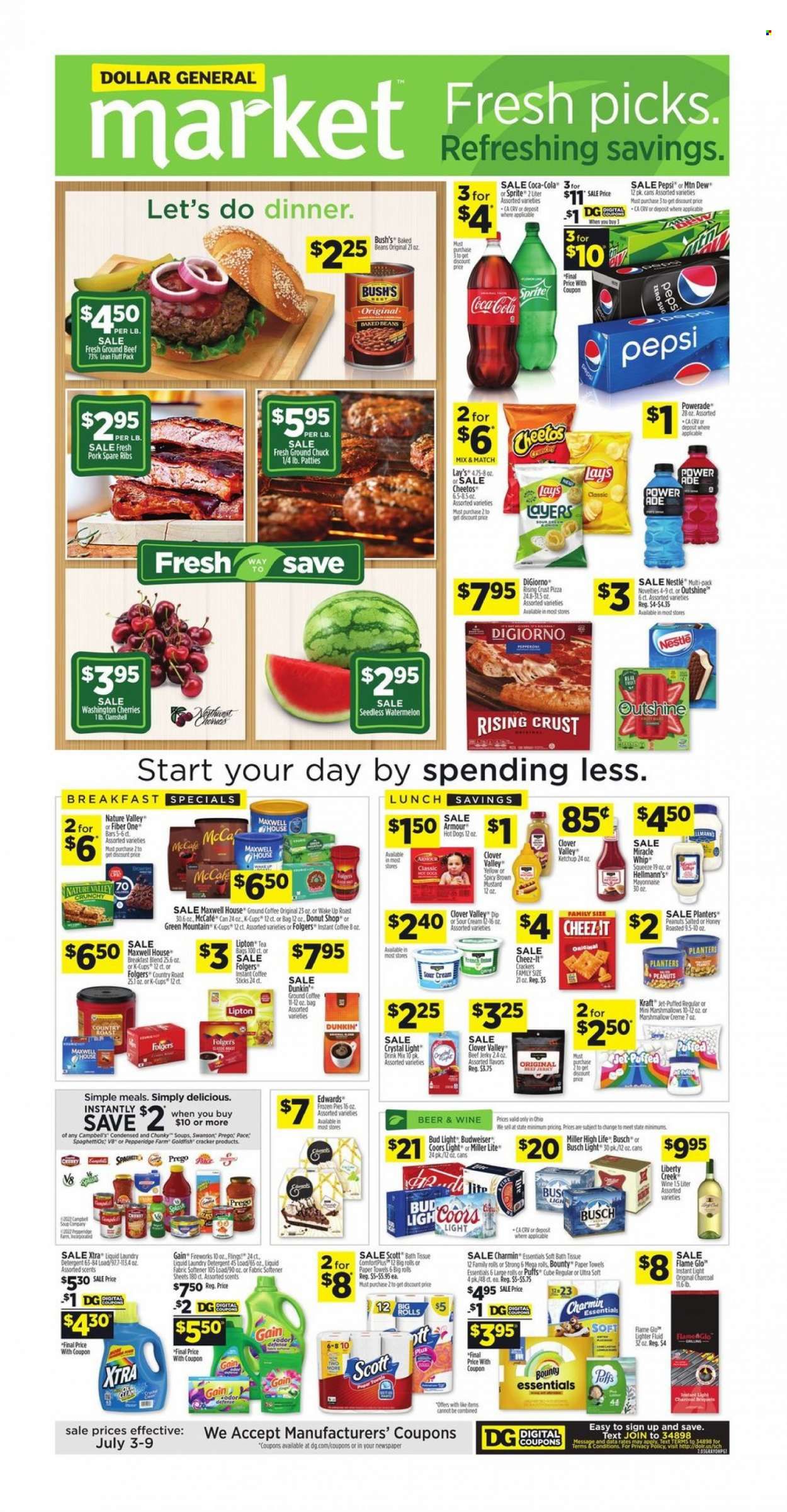Dollar General (OH) Weekly Ad Flyer July 4 to July 11