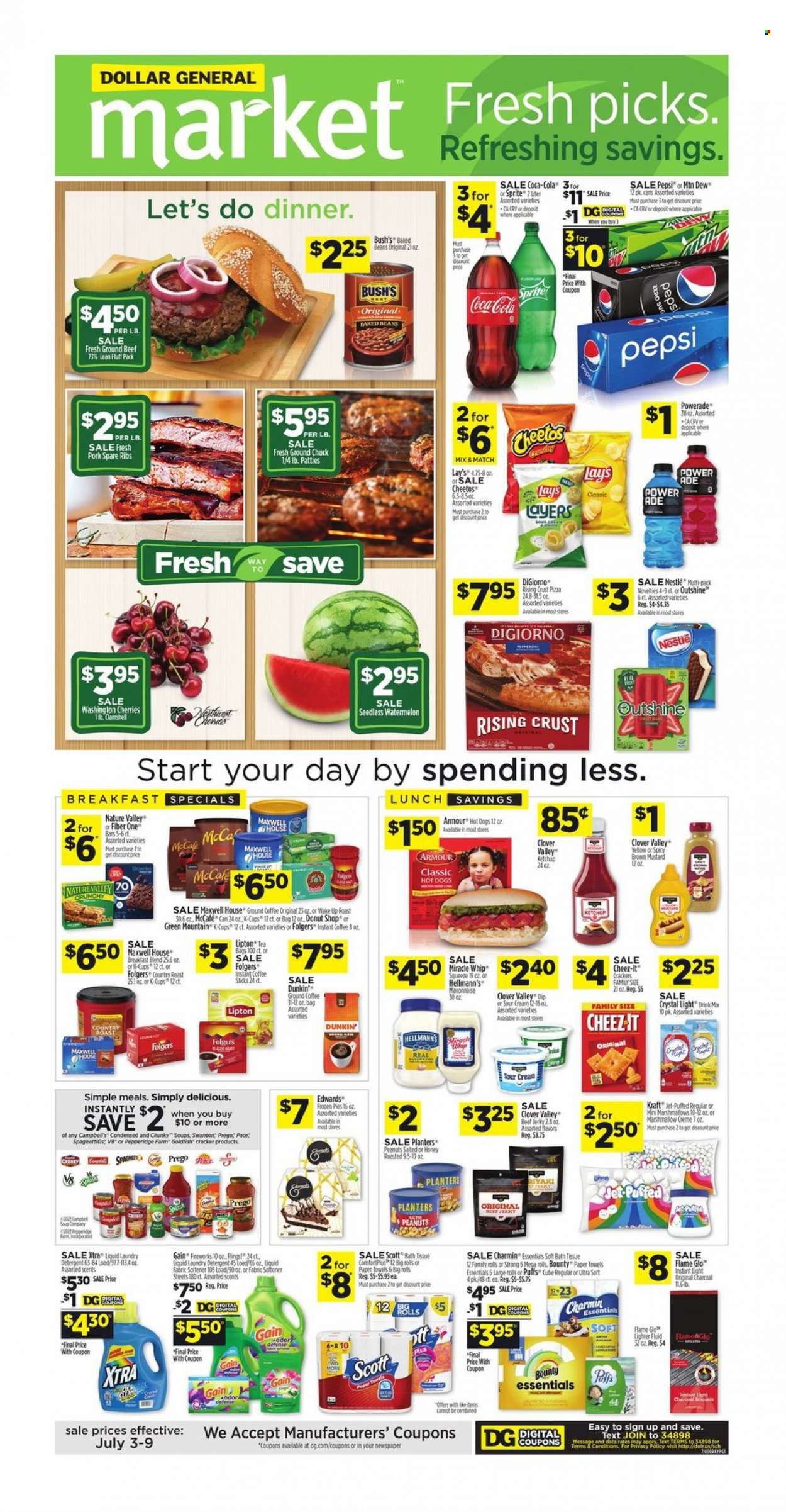 Dollar General (AL, GA, KY, LA, TN) Weekly Ad Flyer July 4 to July 11
