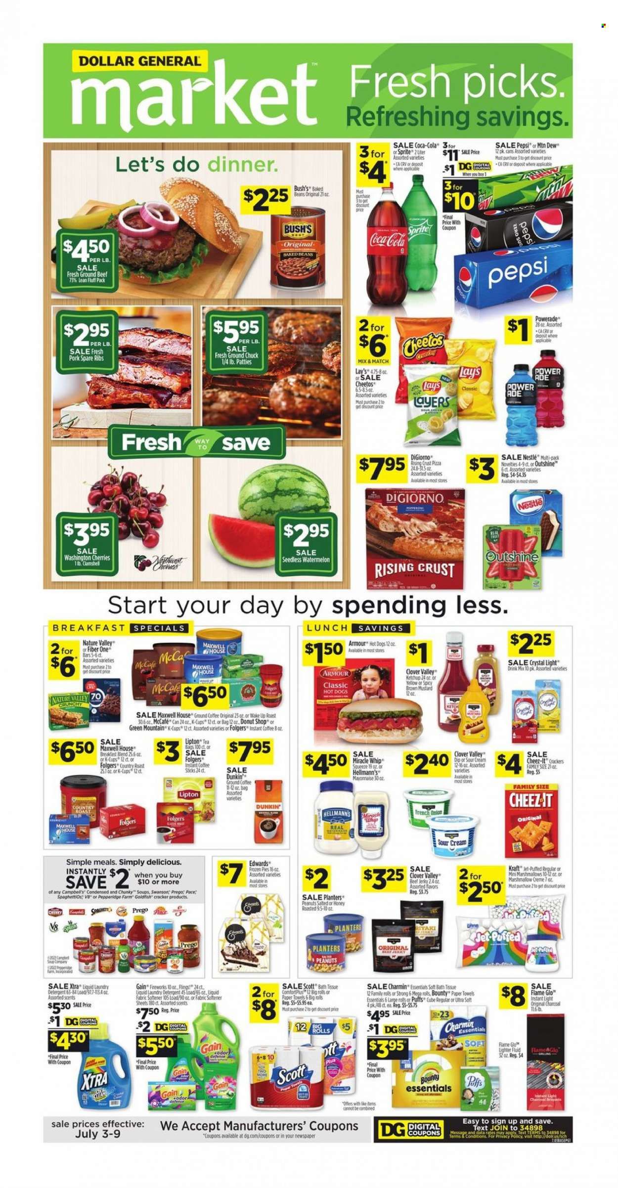 Dollar General (IN, OH) Weekly Ad Flyer July 4 to July 11