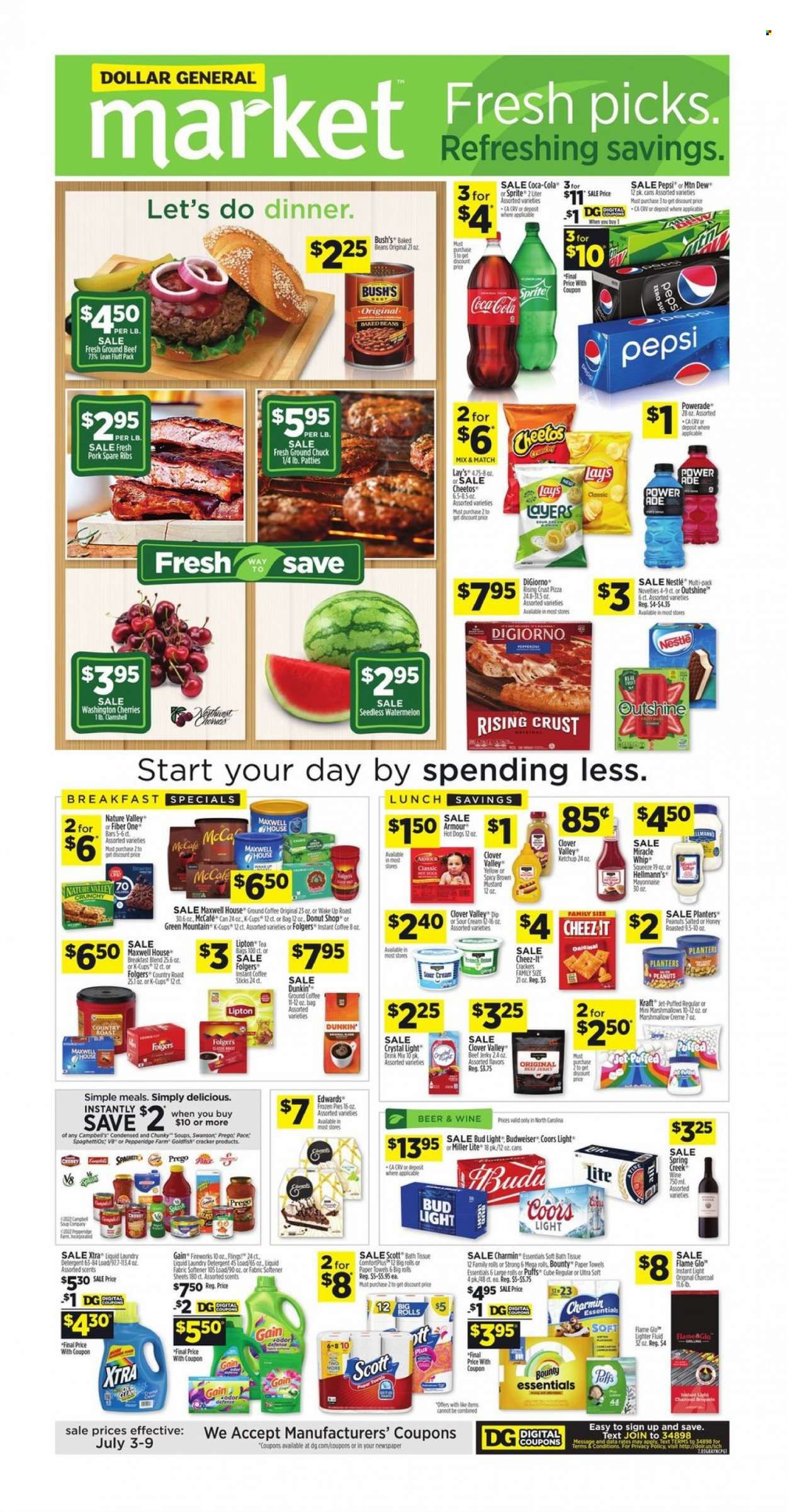 Dollar General (NC) Weekly Ad Flyer July 4 to July 11