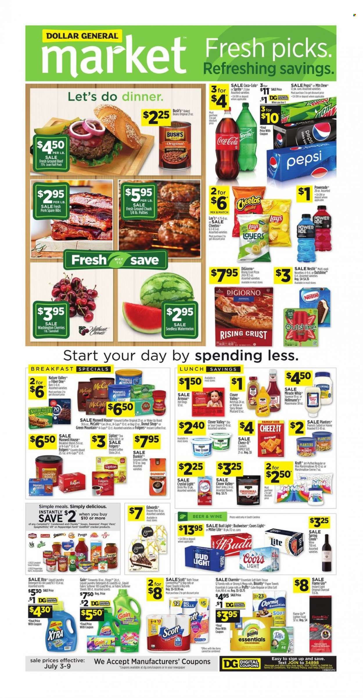 Dollar General (SC) Weekly Ad Flyer July 4 to July 11
