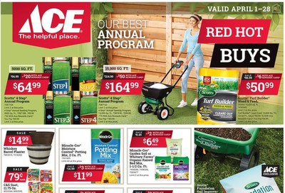 ACE Hardware Weekly Ad & Flyer April 1 to 28