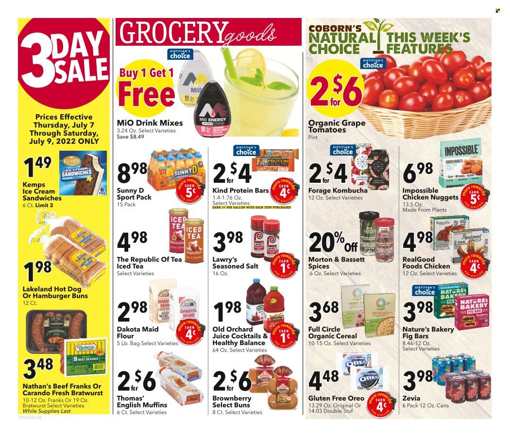 Coborn's (MN, SD) Weekly Ad Flyer July 5 to July 12