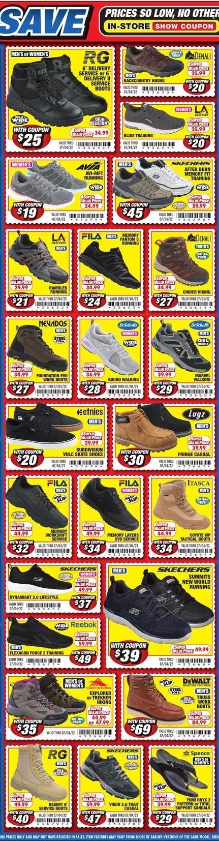 Big 5 (AZ, CA, CO, ID, NM, OR, UT, WA) Weekly Ad Flyer July 5 to July 12