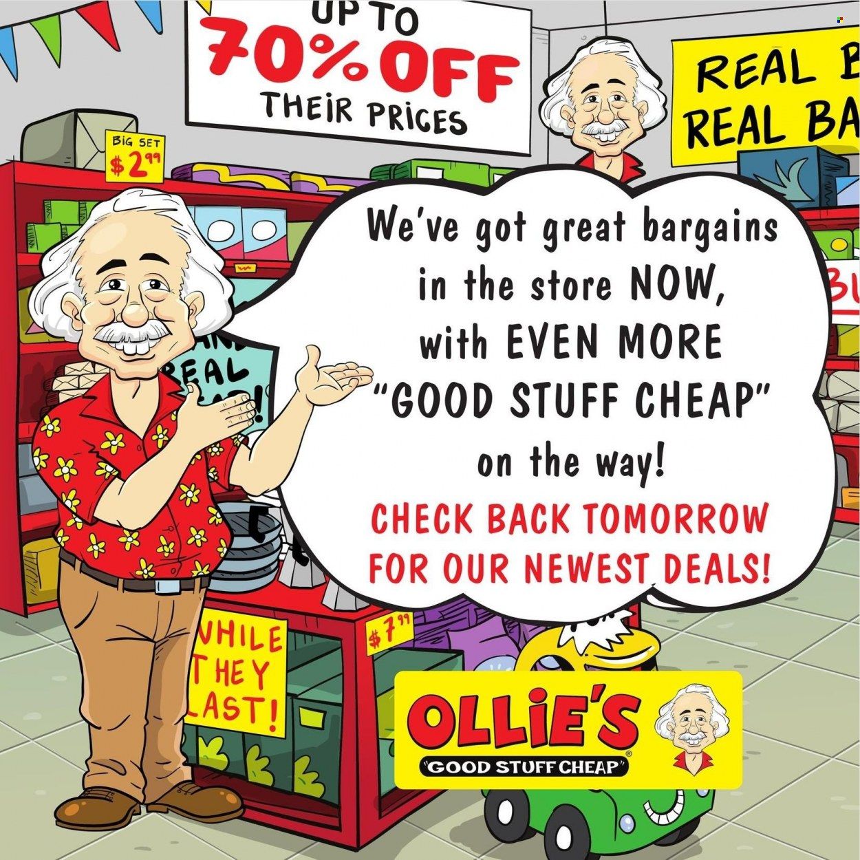 Ollie's Bargain Outlet Weekly Ad Flyer July 5 to July 12