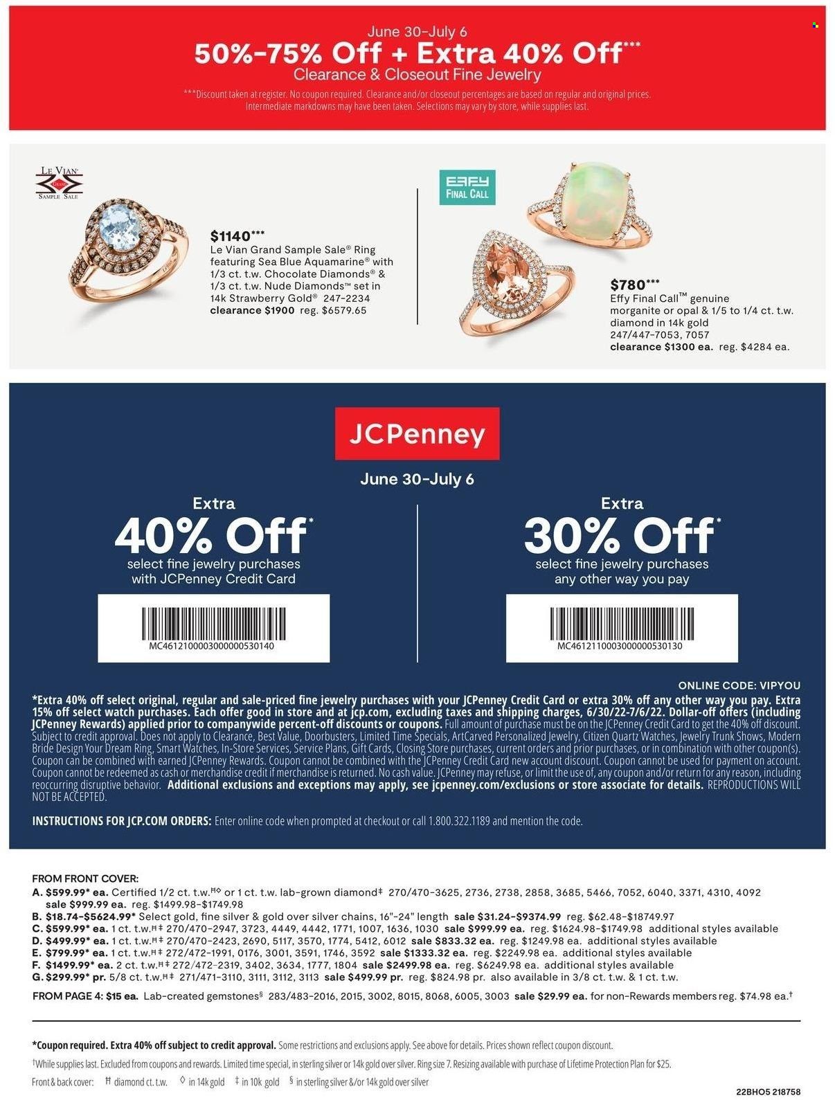 JCPenney Weekly Ad Flyer July 5 to July 12
