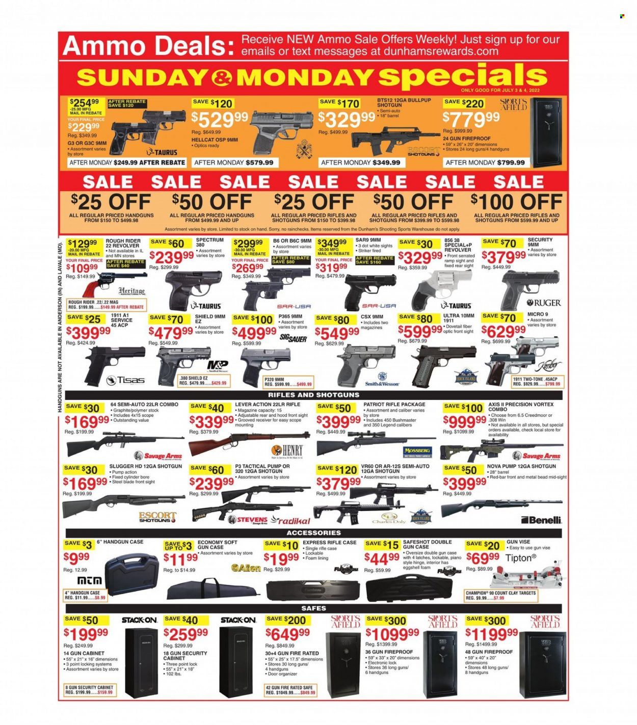 Dunham's Sports Weekly Ad Flyer July 5 to July 12