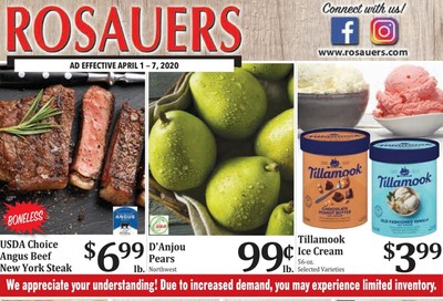 Rosauers Weekly Ad & Flyer April 1 to 7