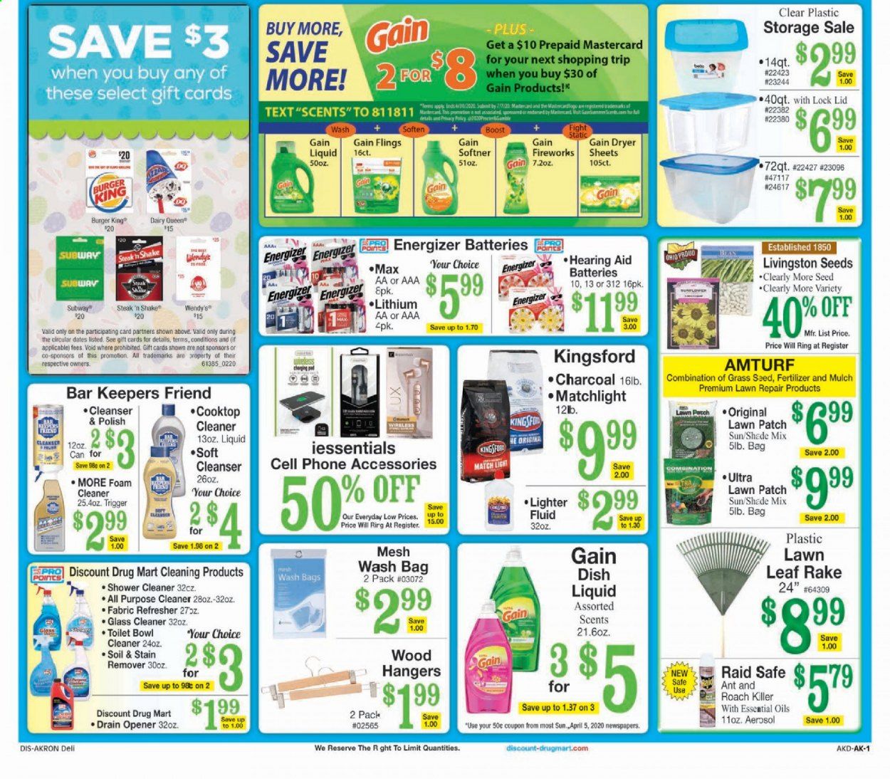 Discount Drug Mart Weekly Ad & Flyer April 8 to 14