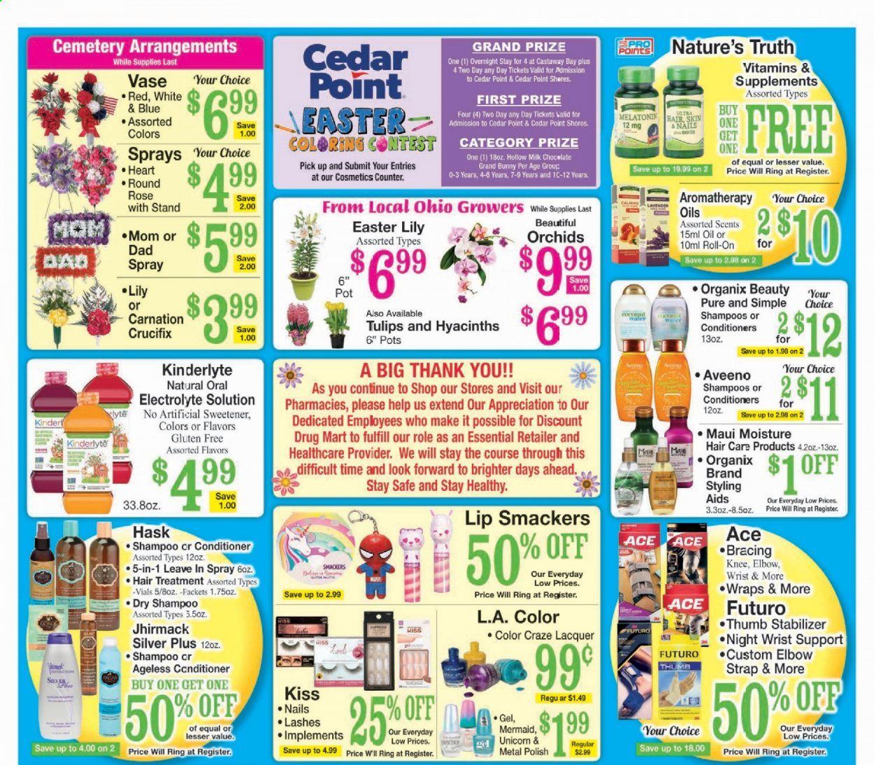 Discount Drug Mart Weekly Ad & Flyer April 8 to 14
