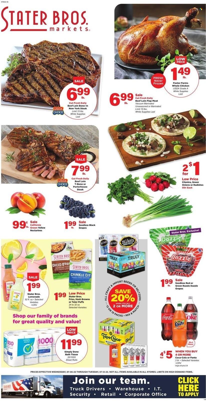 Stater Bros. (CA) Weekly Ad Flyer July 5 to July 12