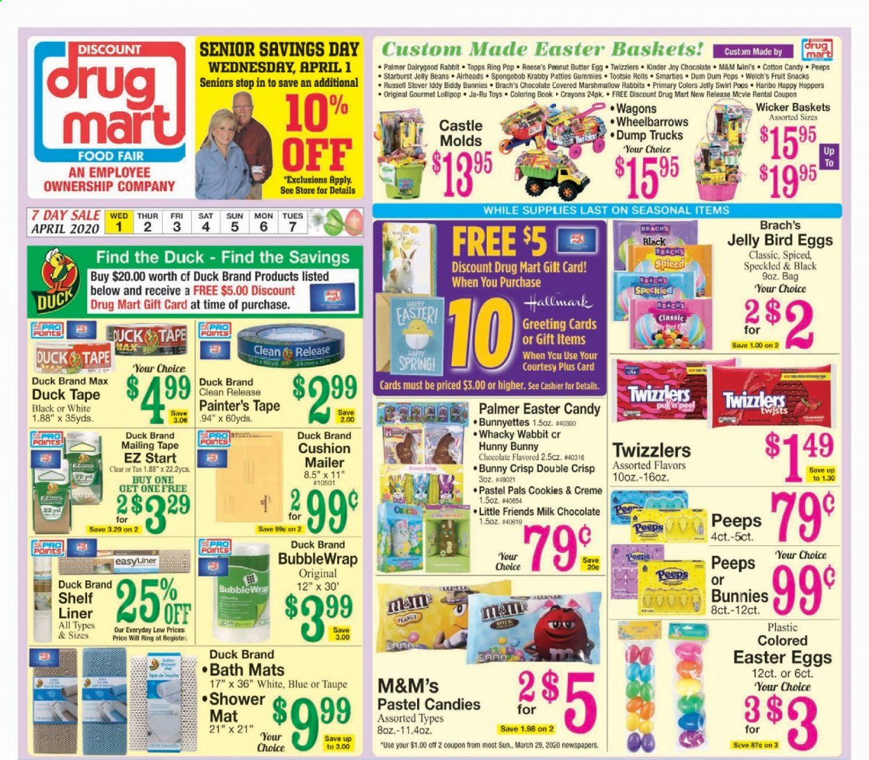 Discount Drug Mart Weekly Ad & Flyer April 1 to 7