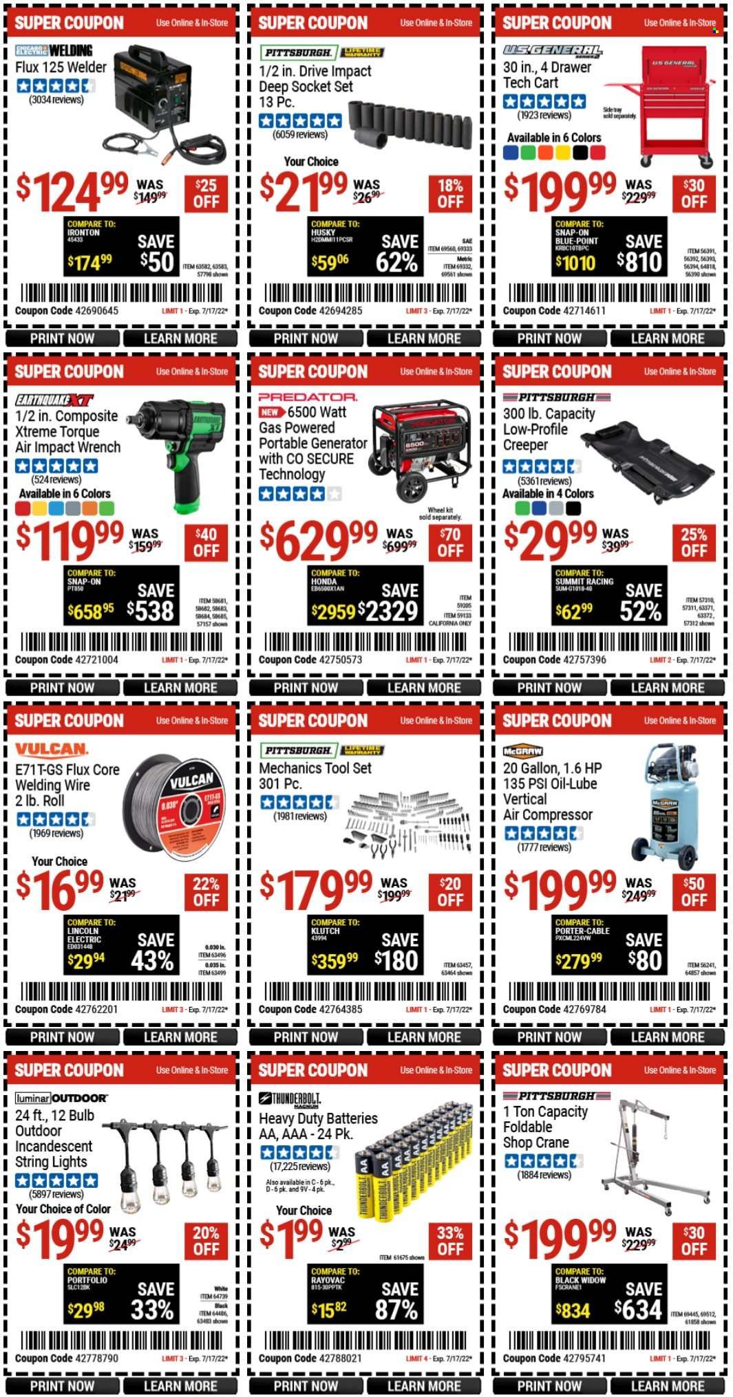 Harbor Freight Weekly Ad Flyer July 5 to July 12