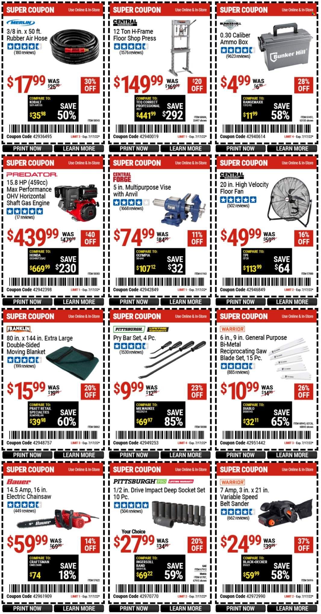 Harbor Freight Weekly Ad Flyer July 5 to July 12