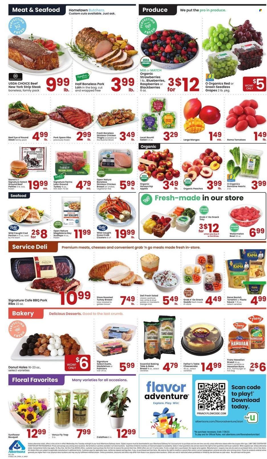 Albertsons (CA, ID, LA, MT, OR, TX, WA) Weekly Ad Flyer July 5 to July 12