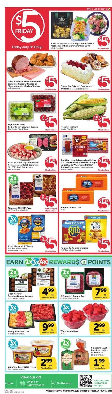 Safeway (OR) Weekly Ad Flyer July 5 to July 12