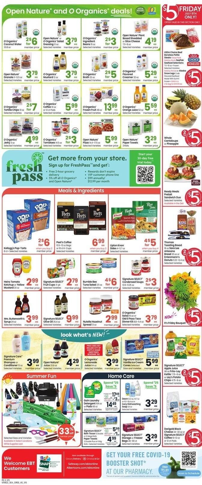 Safeway (WA) Weekly Ad Flyer July 5 to July 12