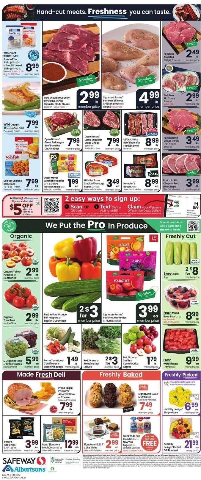 Safeway (WA) Weekly Ad Flyer July 5 to July 12