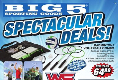 Big 5 (AZ, CA, CO, ID, NM, OR, UT, WA) Weekly Ad Flyer July 5 to July 12