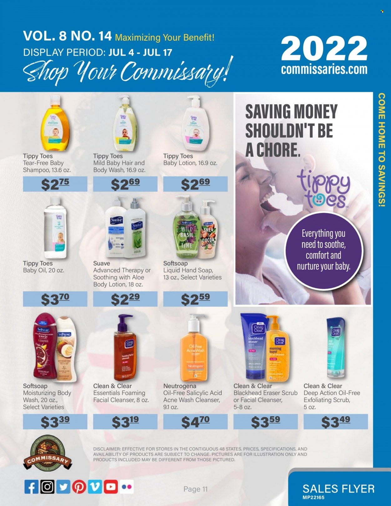 Commissary Weekly Ad Flyer July 5 to July 12
