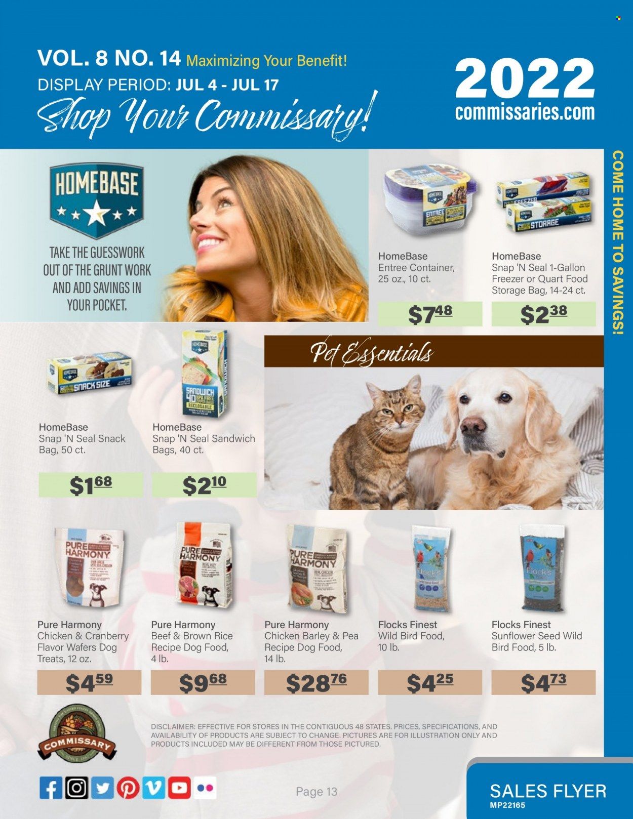 Commissary Weekly Ad Flyer July 5 to July 12