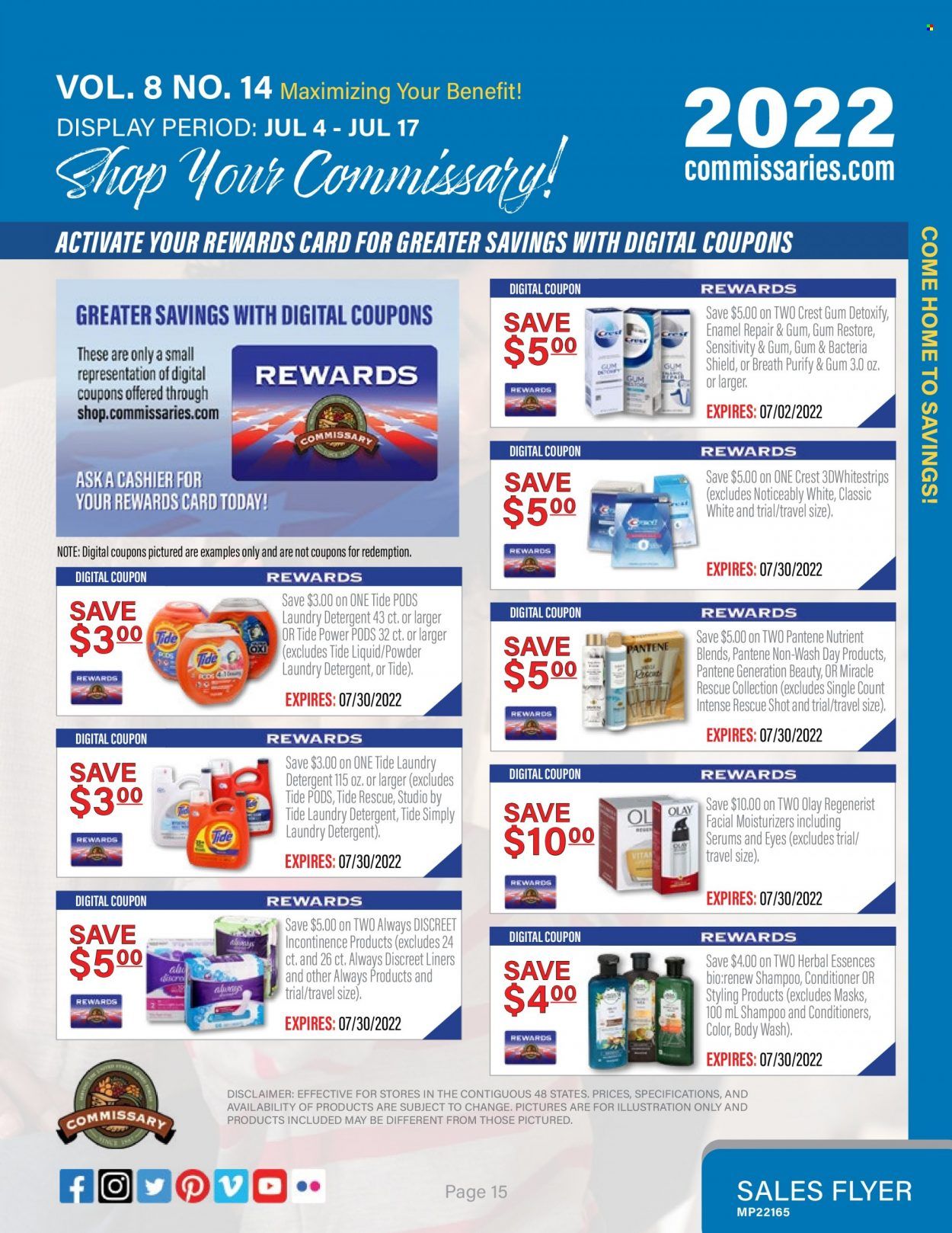 Commissary Weekly Ad Flyer July 5 to July 12