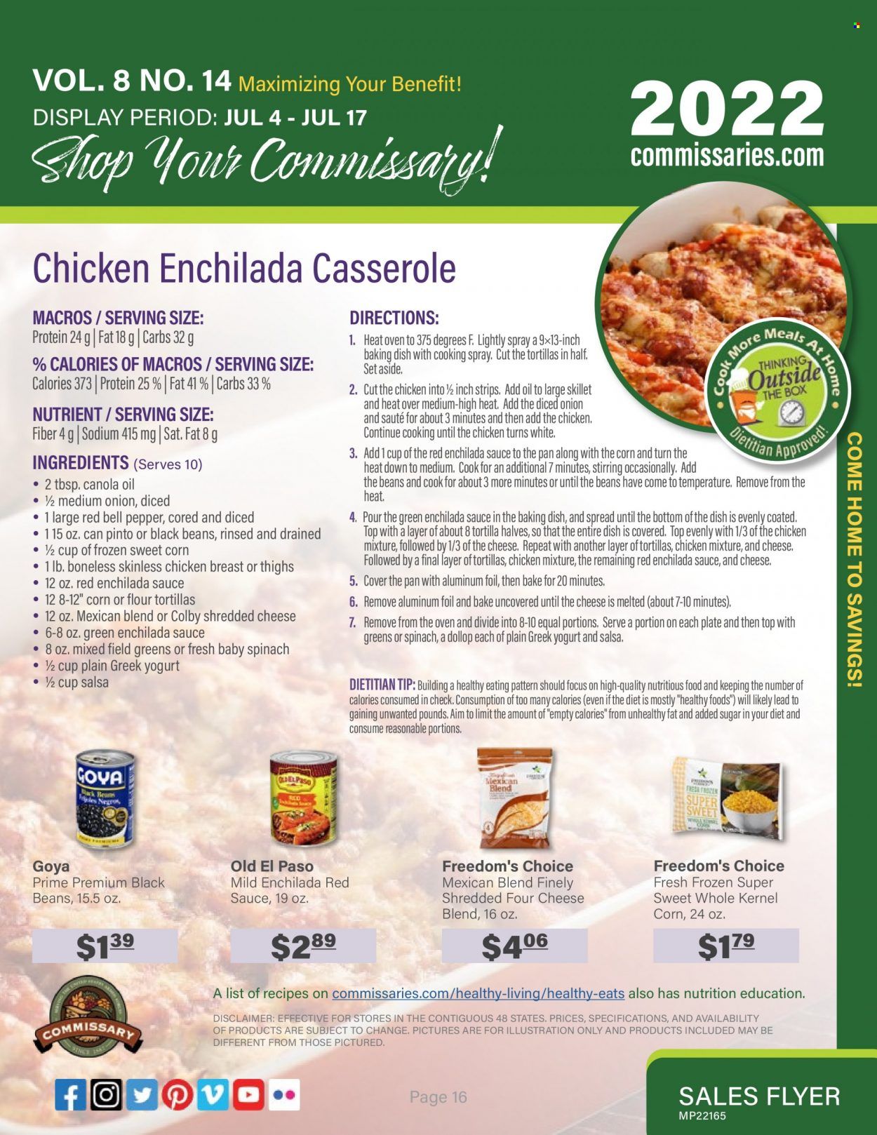 Commissary Weekly Ad Flyer July 5 to July 12