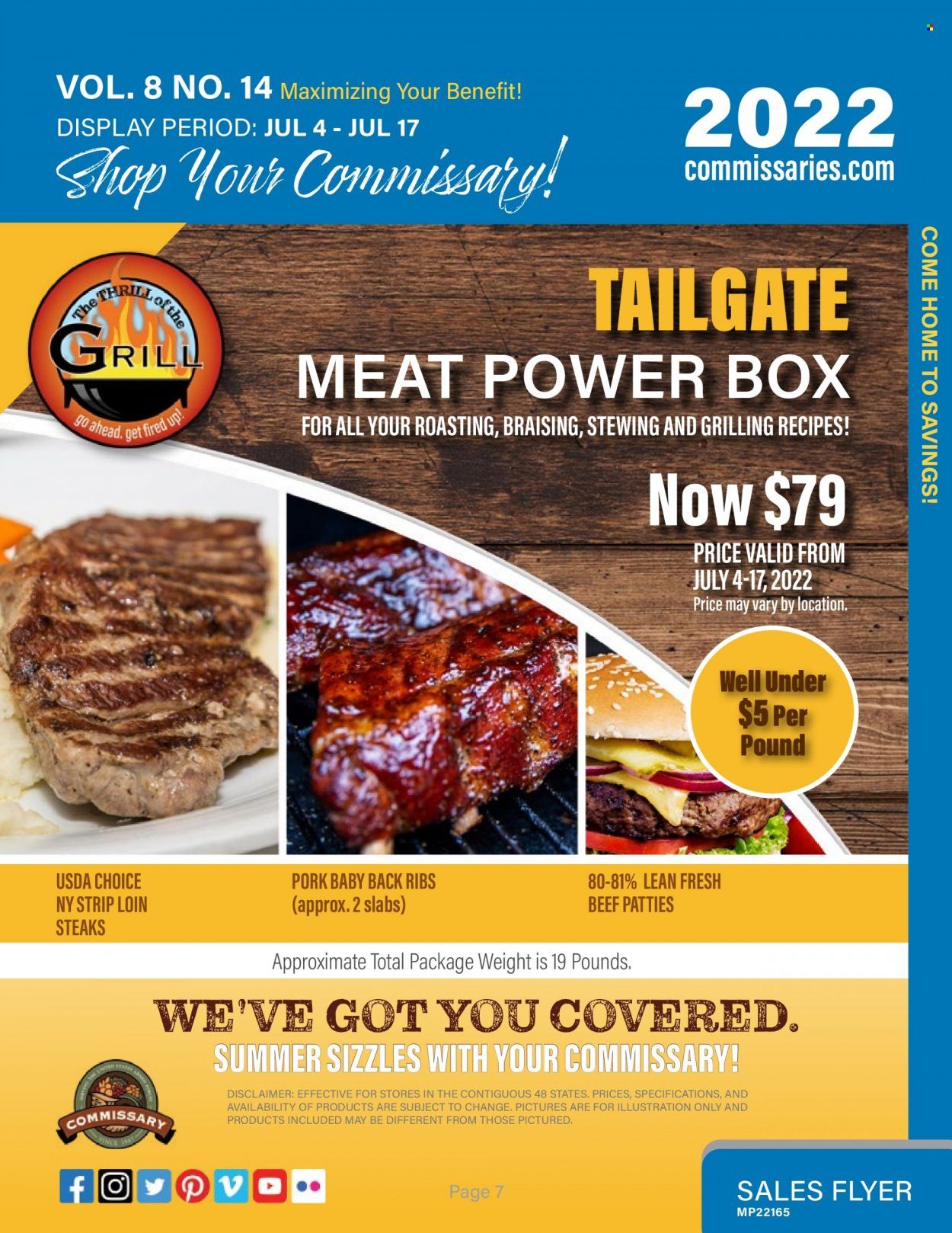 Commissary Weekly Ad Flyer July 5 to July 12