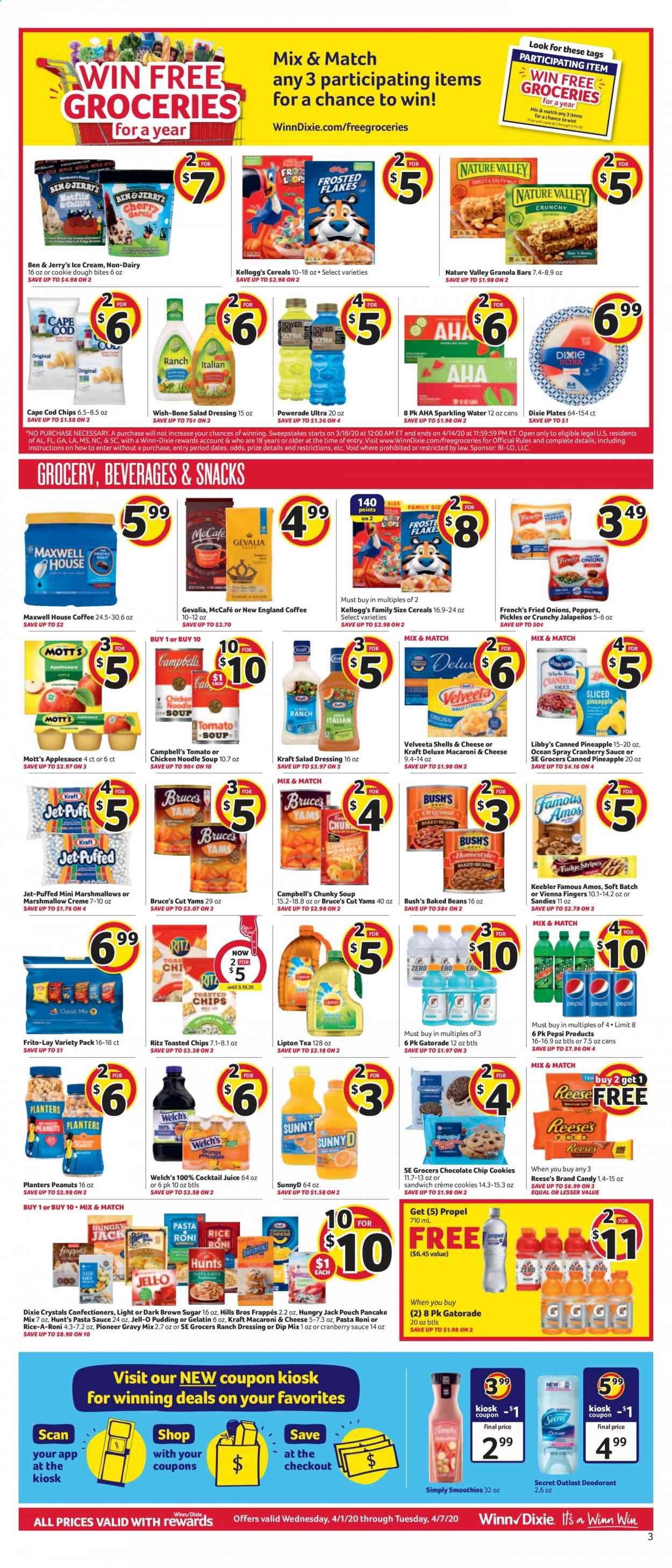 Winn Dixie Weekly Ad & Flyer April 1 to 7