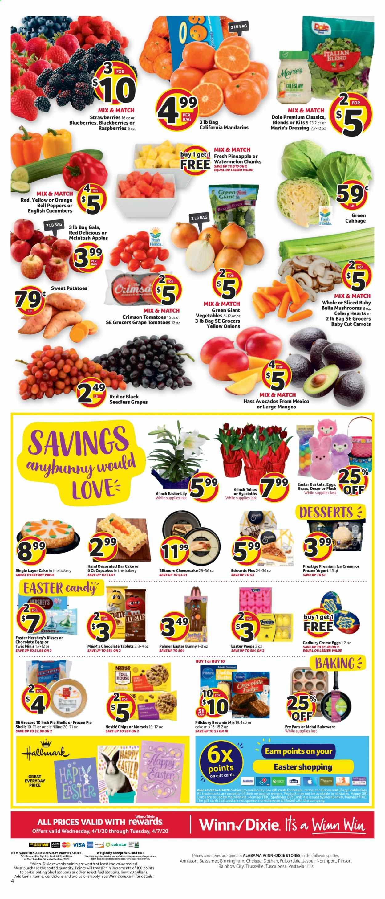 Winn Dixie Weekly Ad & Flyer April 1 to 7