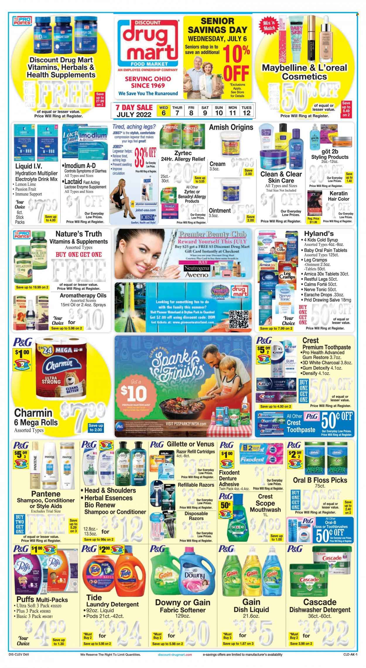 Discount Drug Mart (OH) Weekly Ad Flyer July 5 to July 12