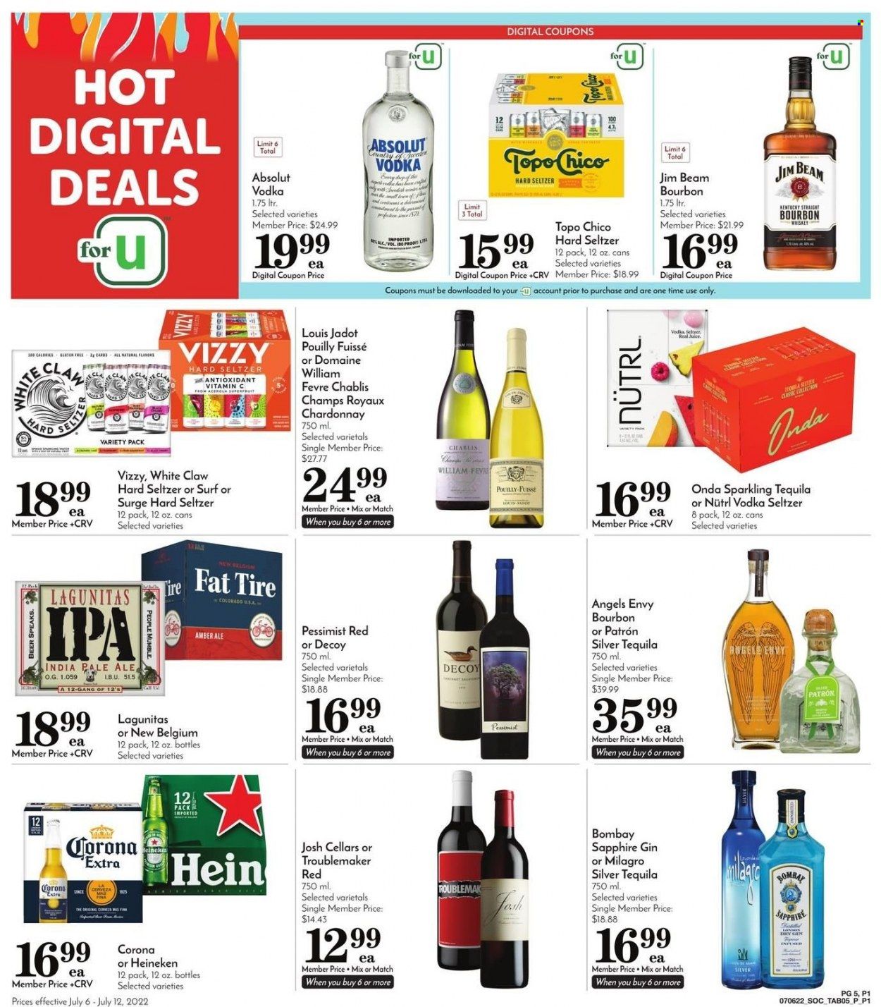 Pavilions (CA) Weekly Ad Flyer July 5 to July 12