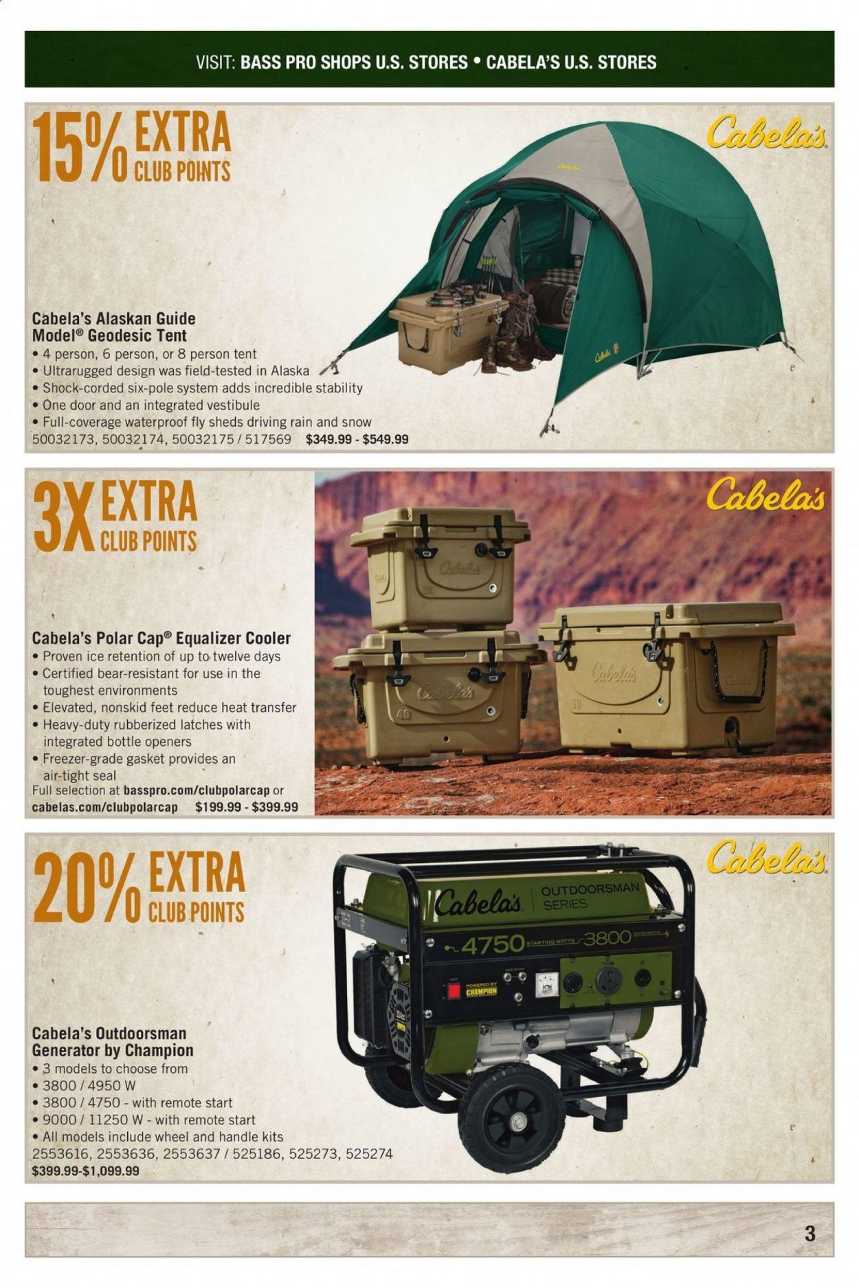 Cabela's Weekly Ad & Flyer April 1 to 30