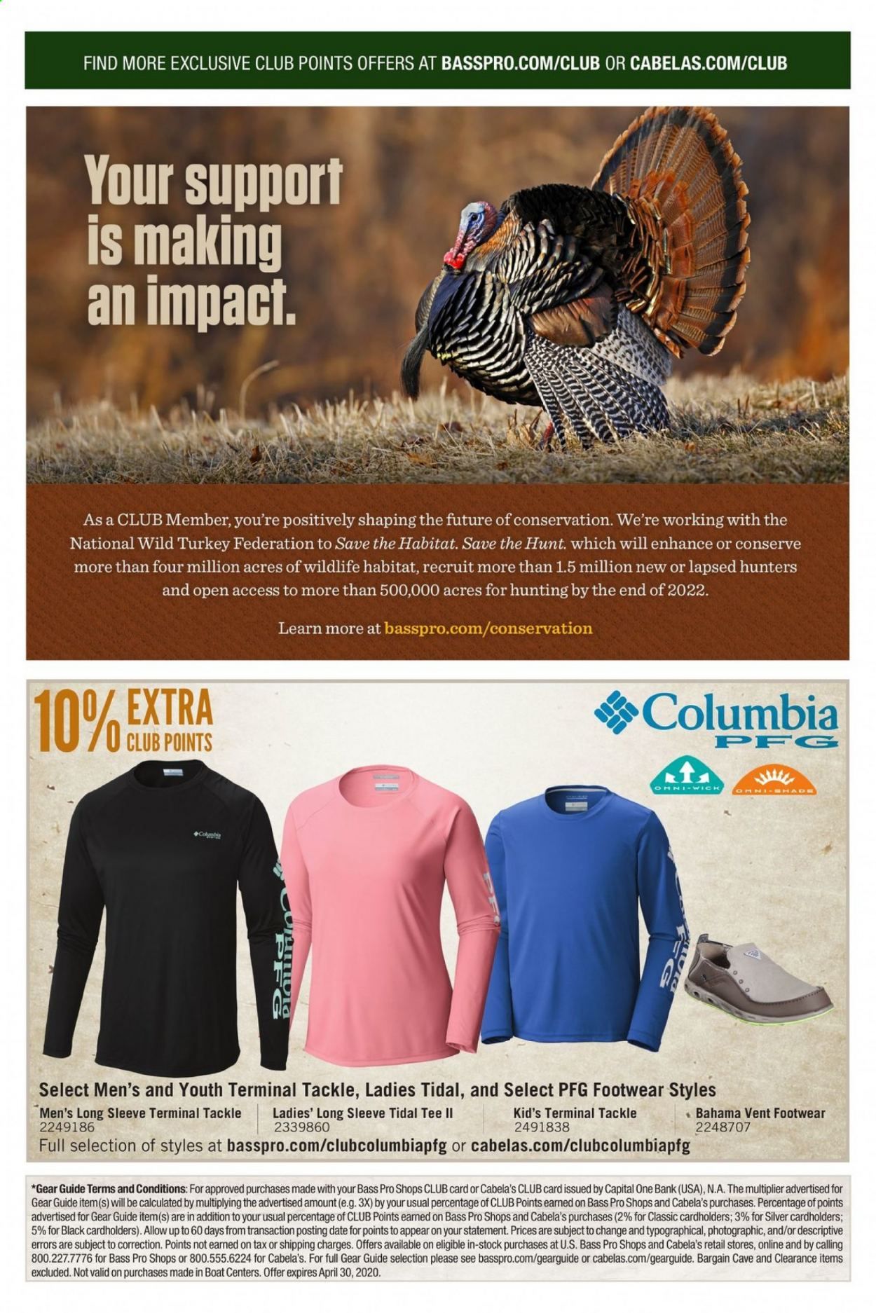 Cabela's Weekly Ad & Flyer April 1 to 30