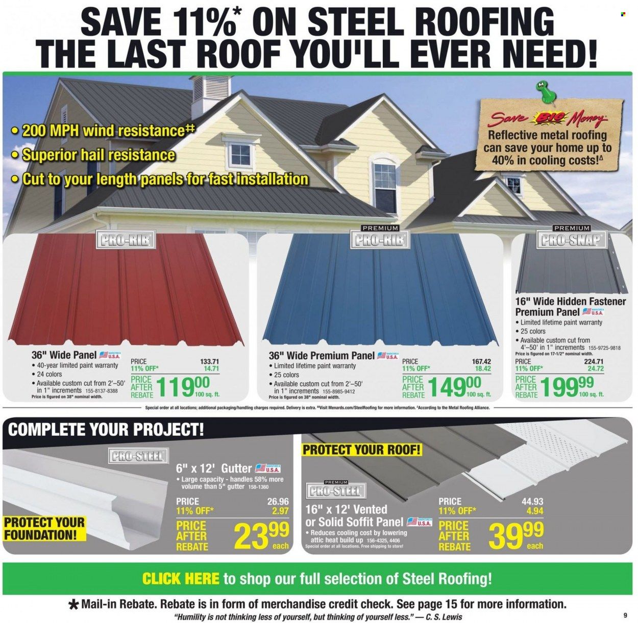 Menards Weekly Ad Flyer July 6 to July 13