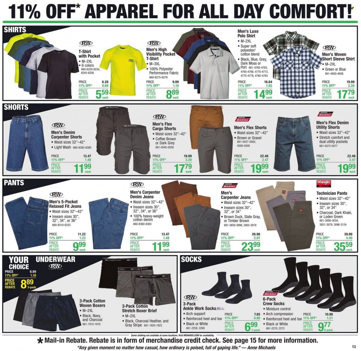 Menards Weekly Ad Flyer July 6 to July 13