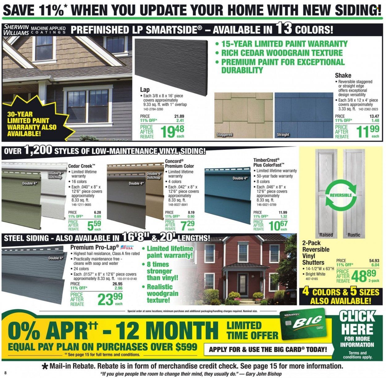 Menards Weekly Ad Flyer July 6 to July 13