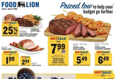 Food Lion (MD) Weekly Ad Flyer July 6 to July 13