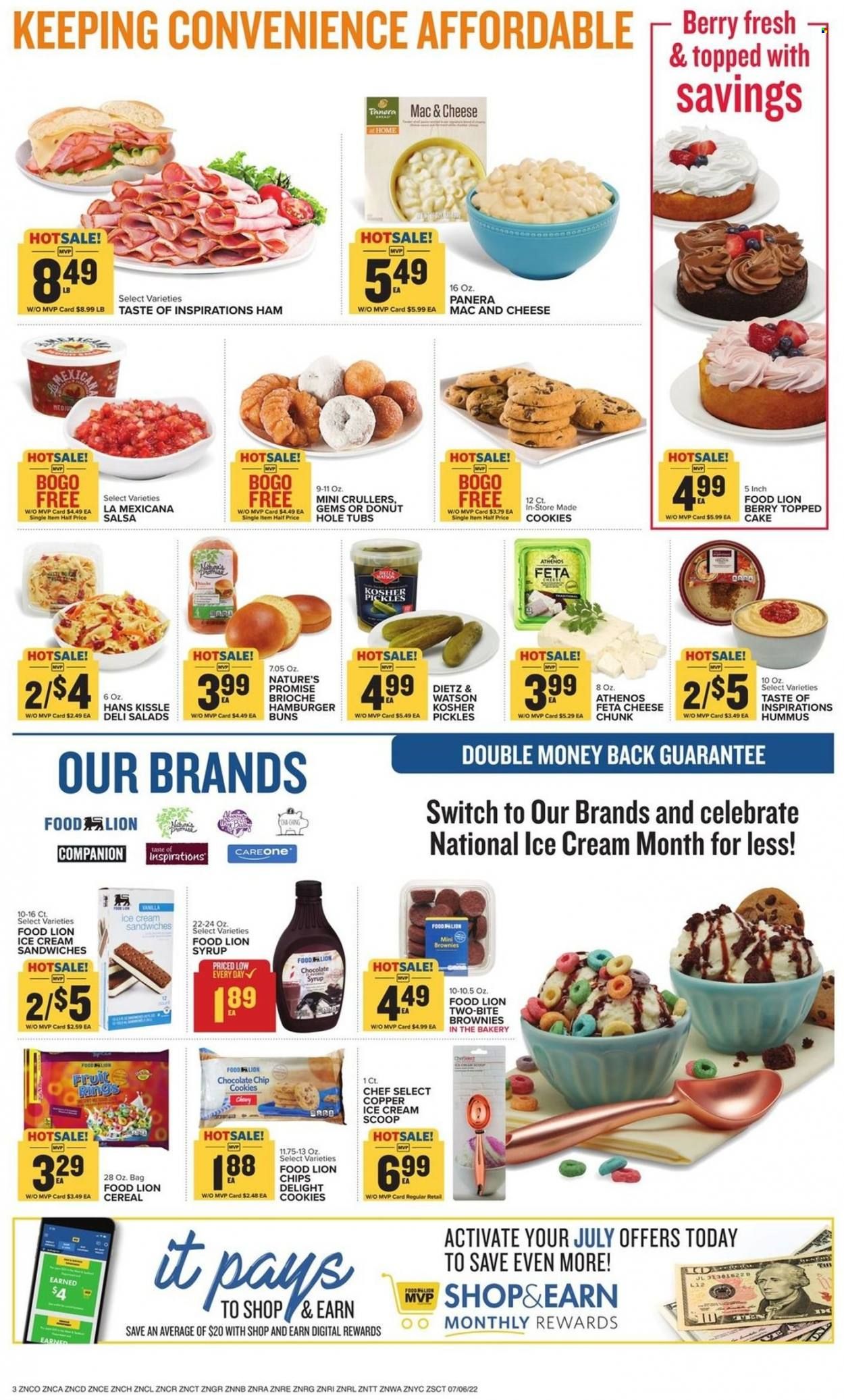 Food Lion (NC) Weekly Ad Flyer July 6 to July 13