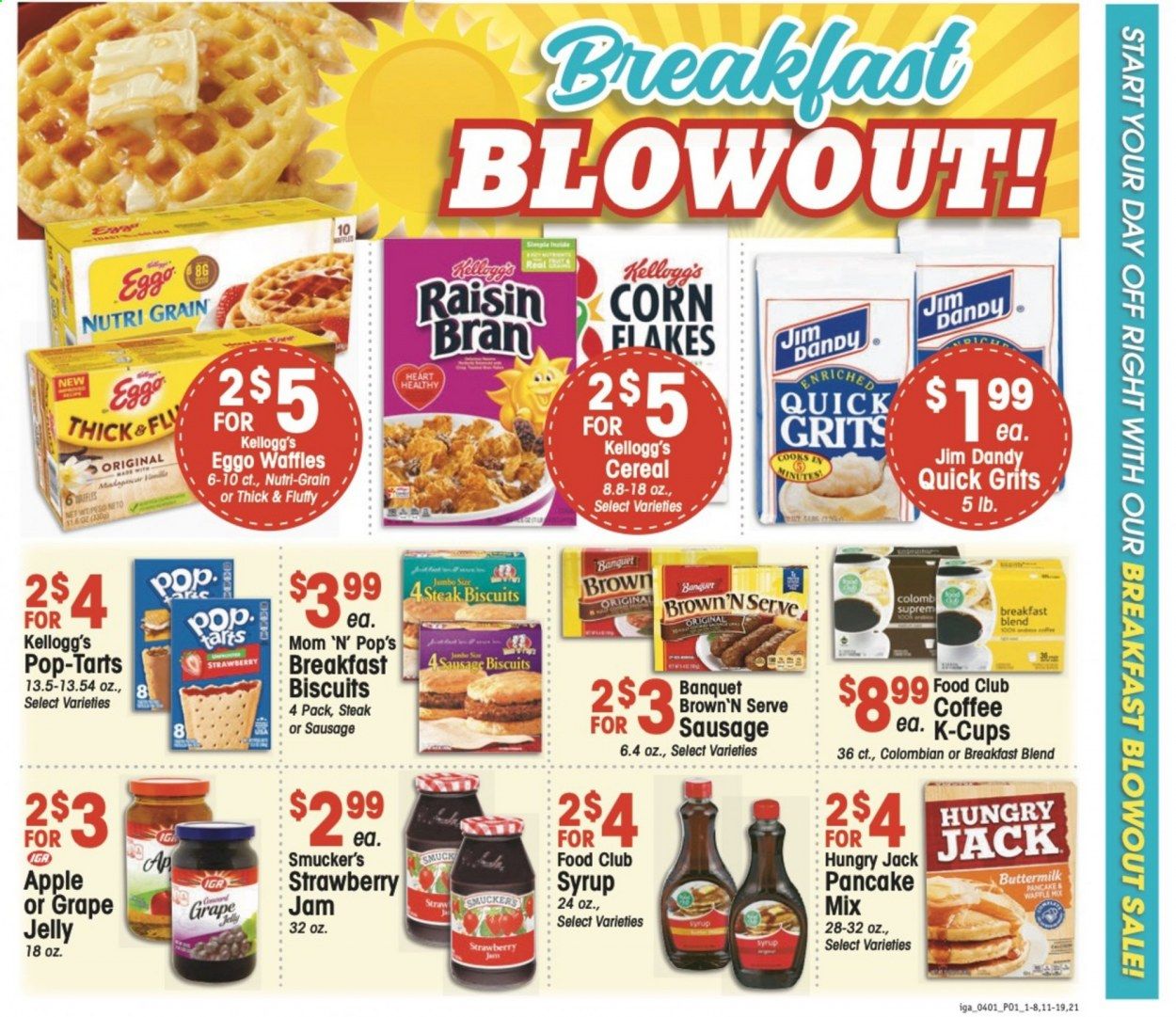 KJ´s Market Weekly Ad & Flyer April 1 to 7